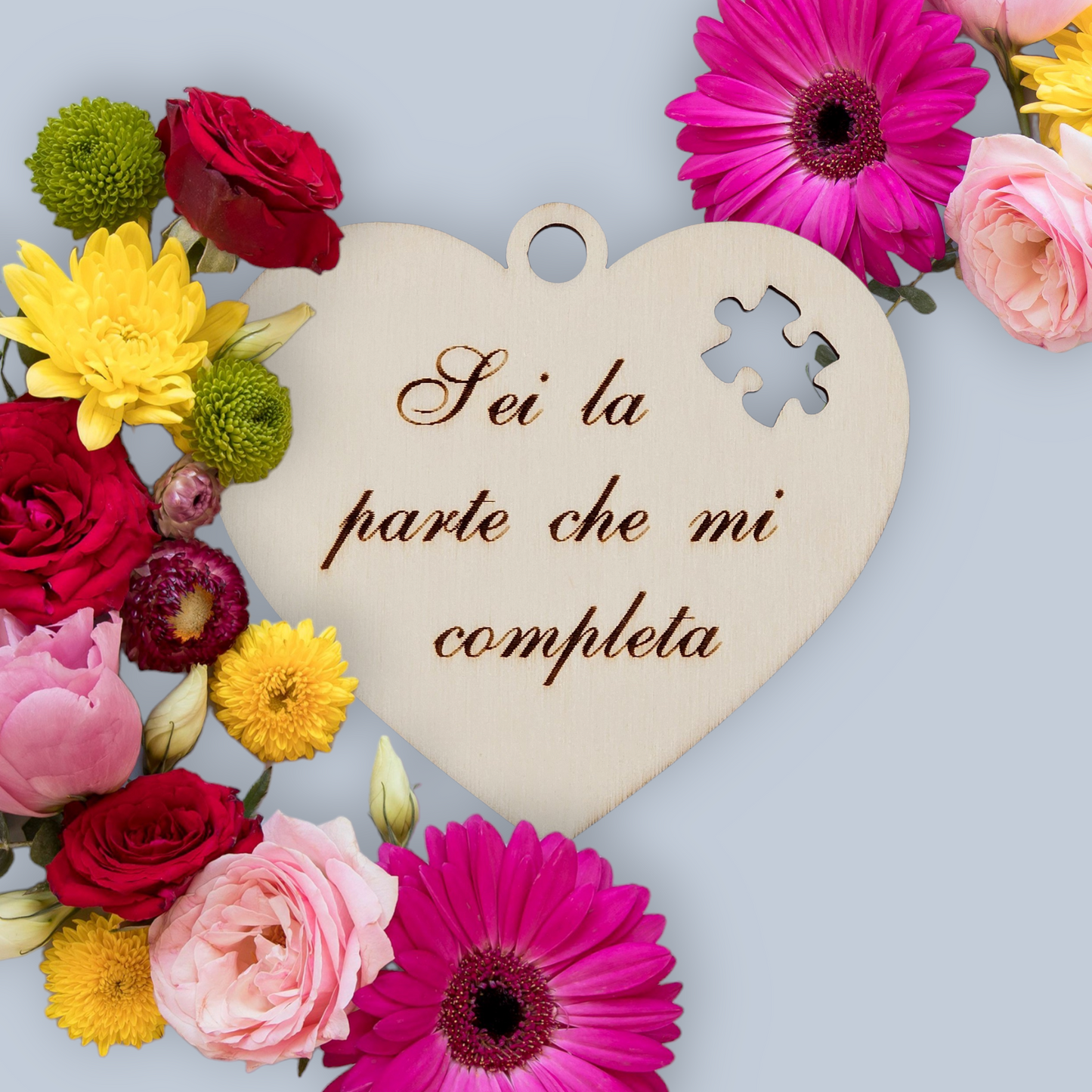 6x - Cuori "Sei la parte che mi completa"