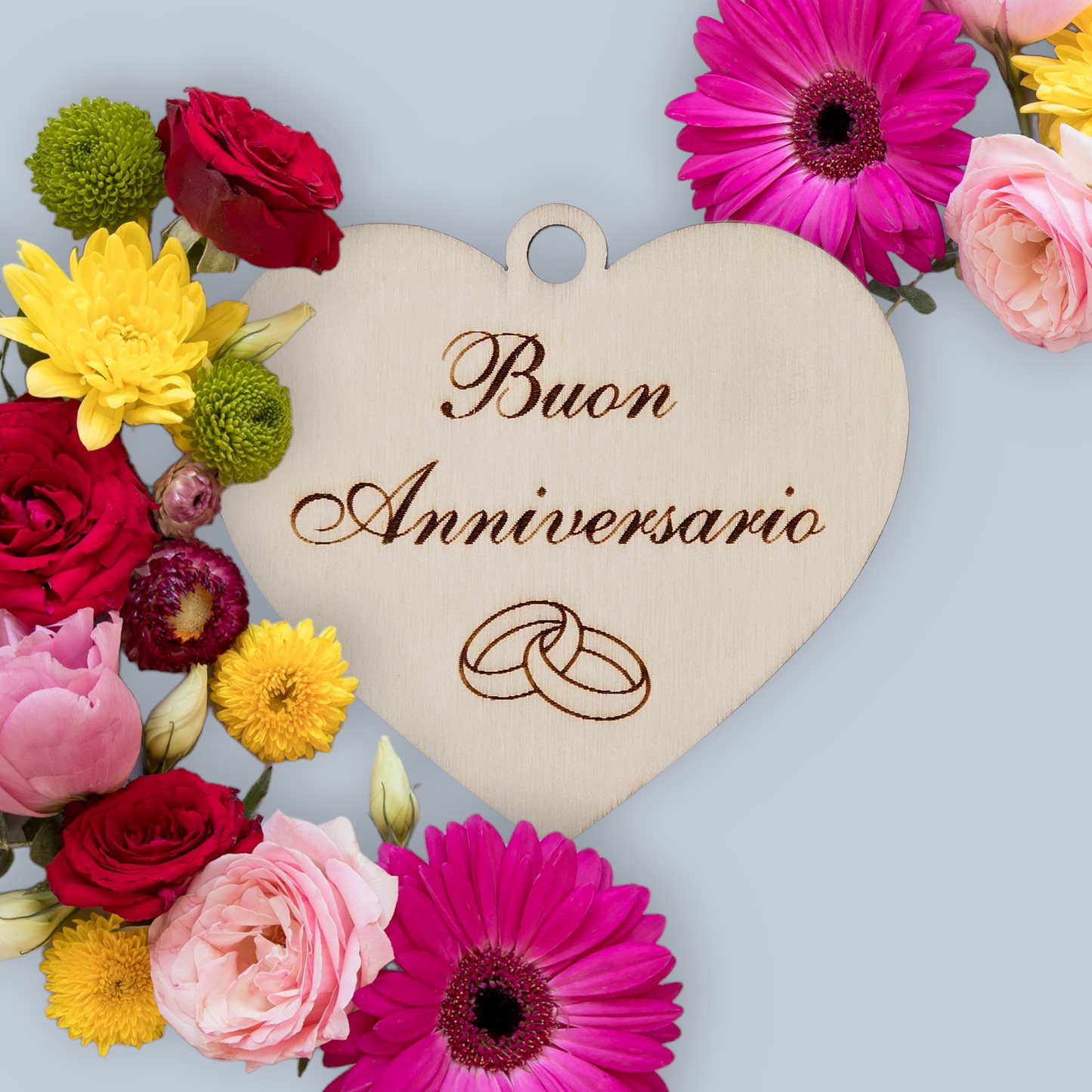 6x - Cuori "Buon Anniversario"