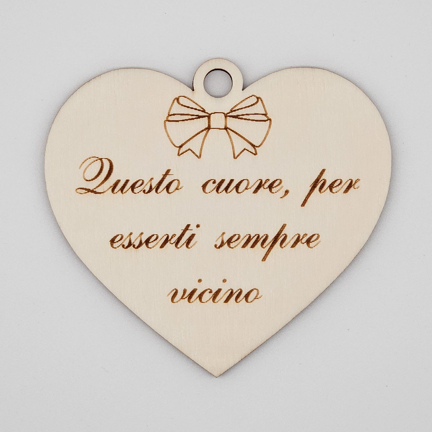 6x - Cuori "Questo cuore, per esserti sempre vicino"