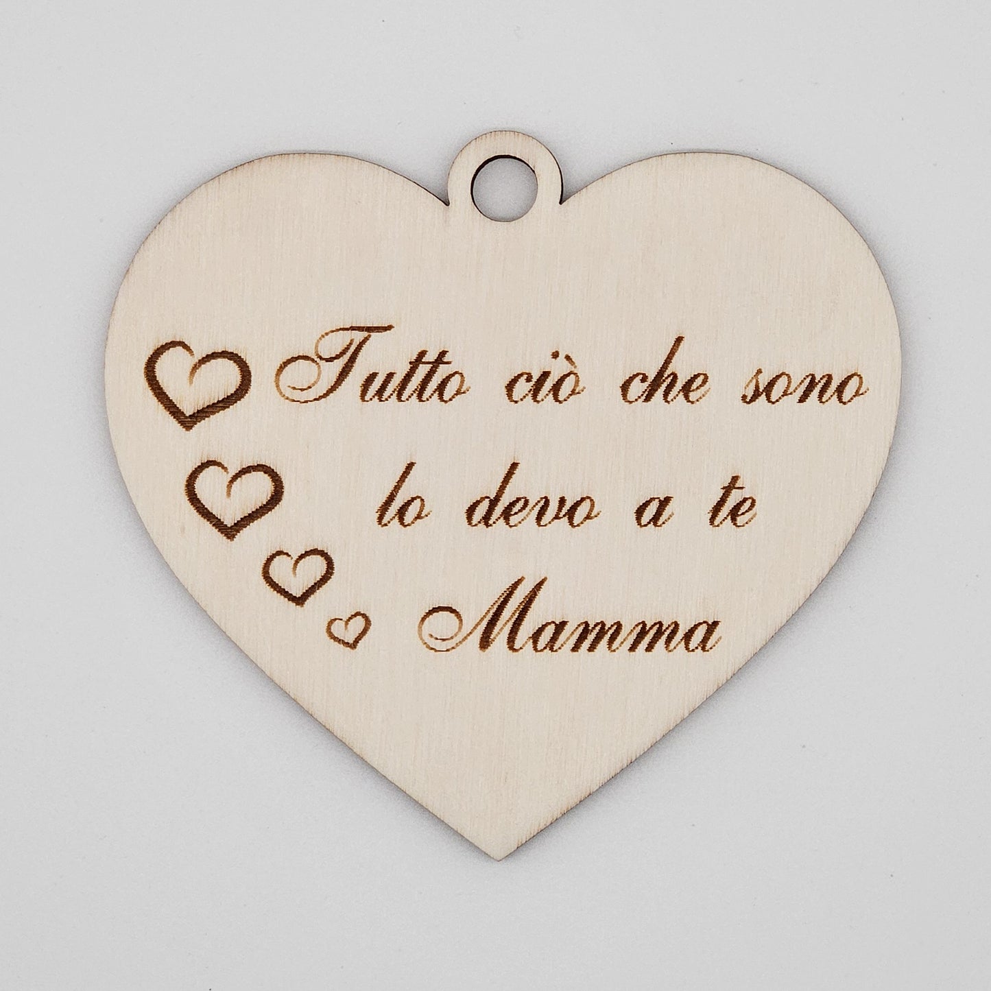 6x - Cuori "Tutto ciò che sono lo devo a te Mamma"