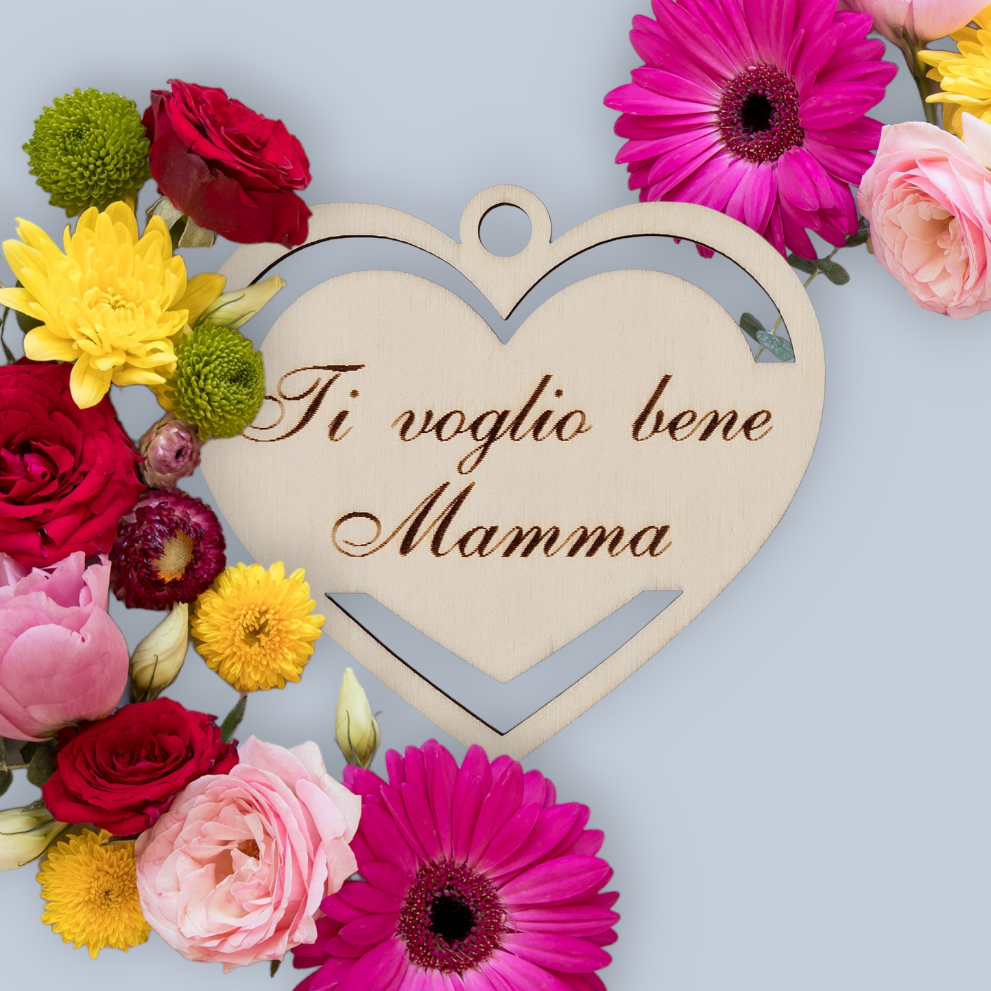 6x - Cuori "Ti voglio bene Mamma"