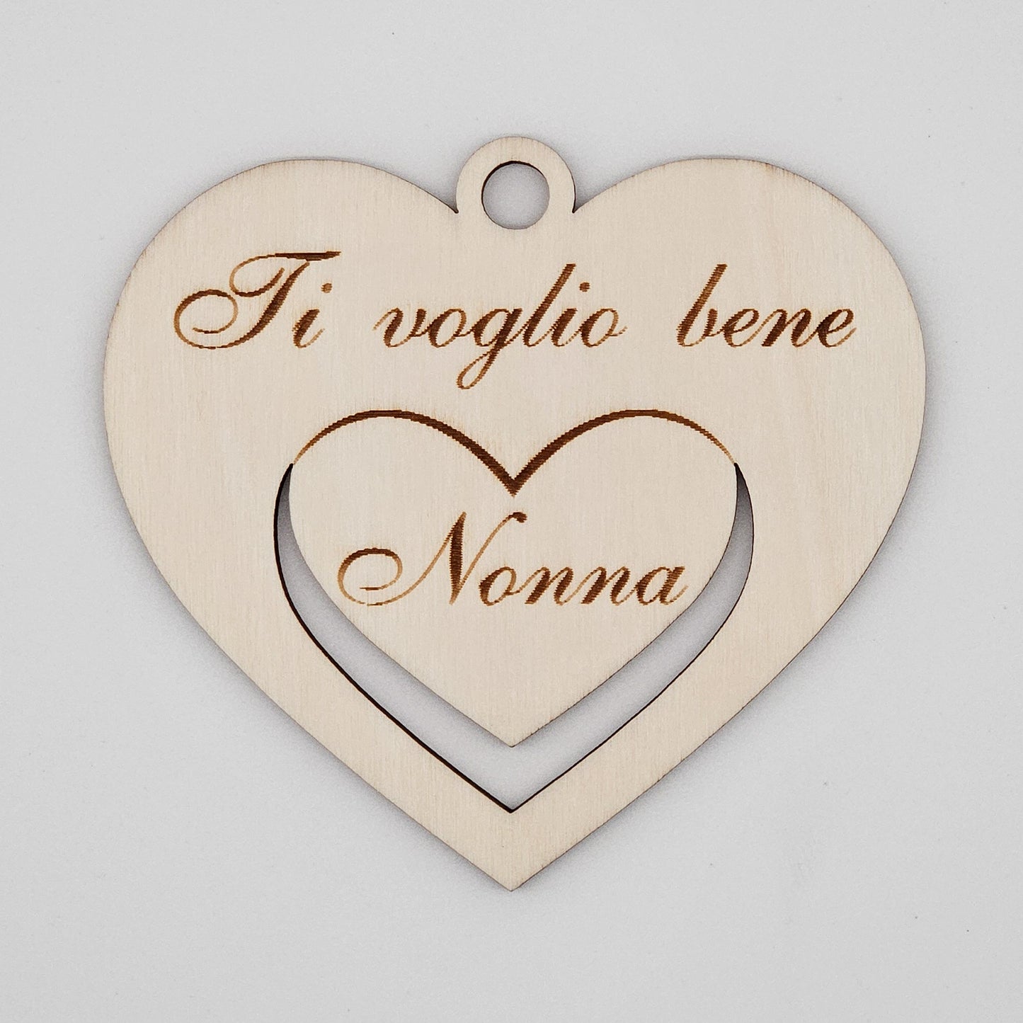 6x - Cuori "Ti voglio bene Nonna"