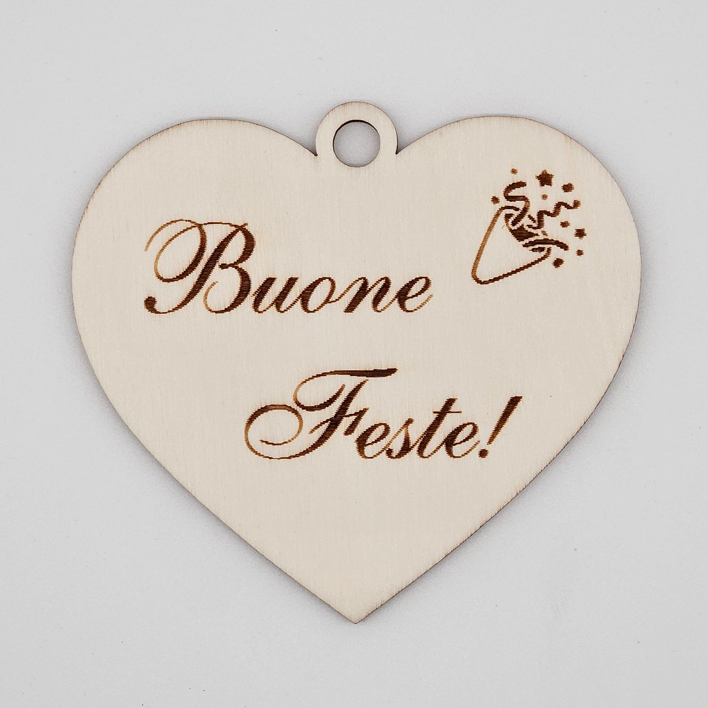 6x - Cuori "Buone Feste!"