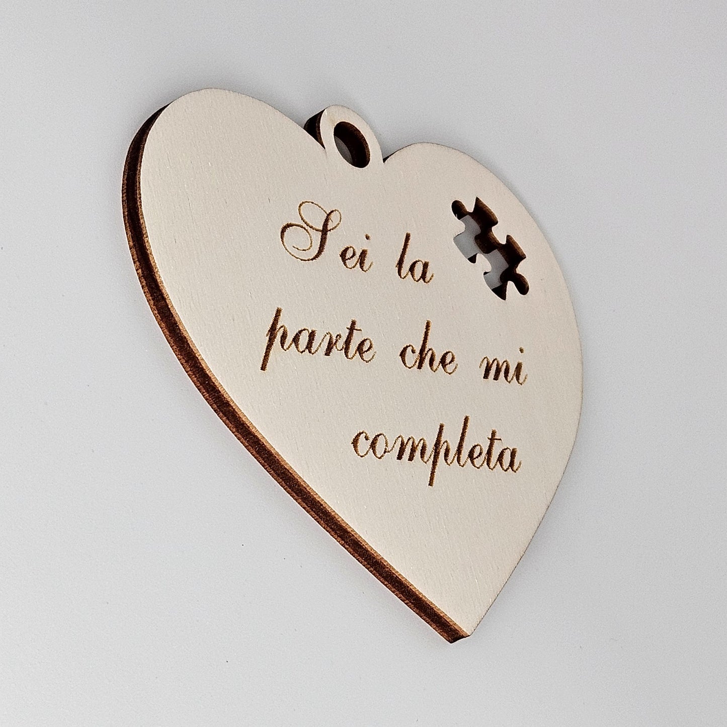 6x - Cuori "Sei la parte che mi completa"