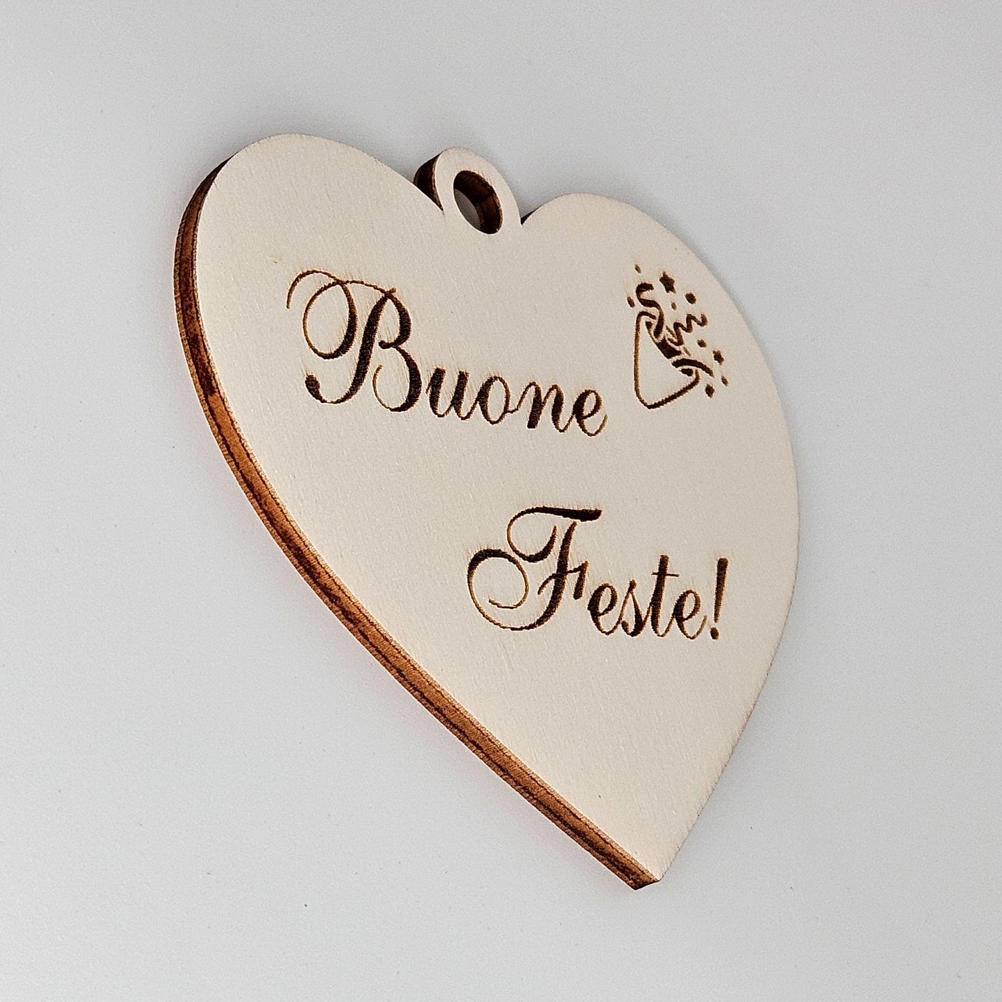 6x - Cuori "Buone Feste!"