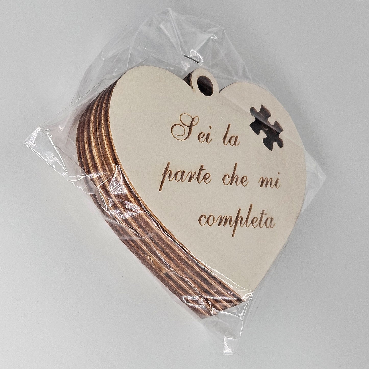 6x - Cuori "Sei la parte che mi completa"