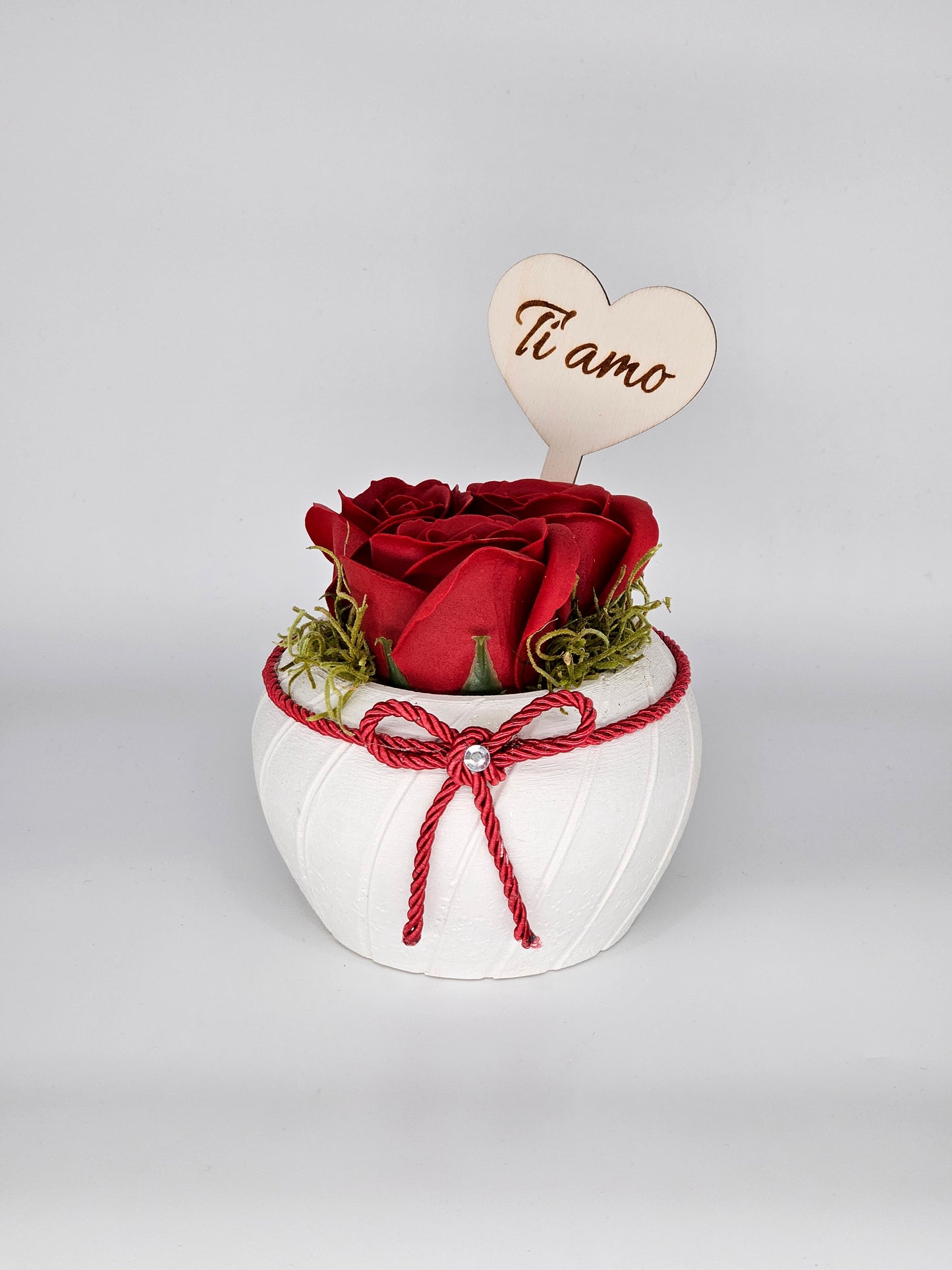 10x - Puntale BASSO "Ti amo" naturale